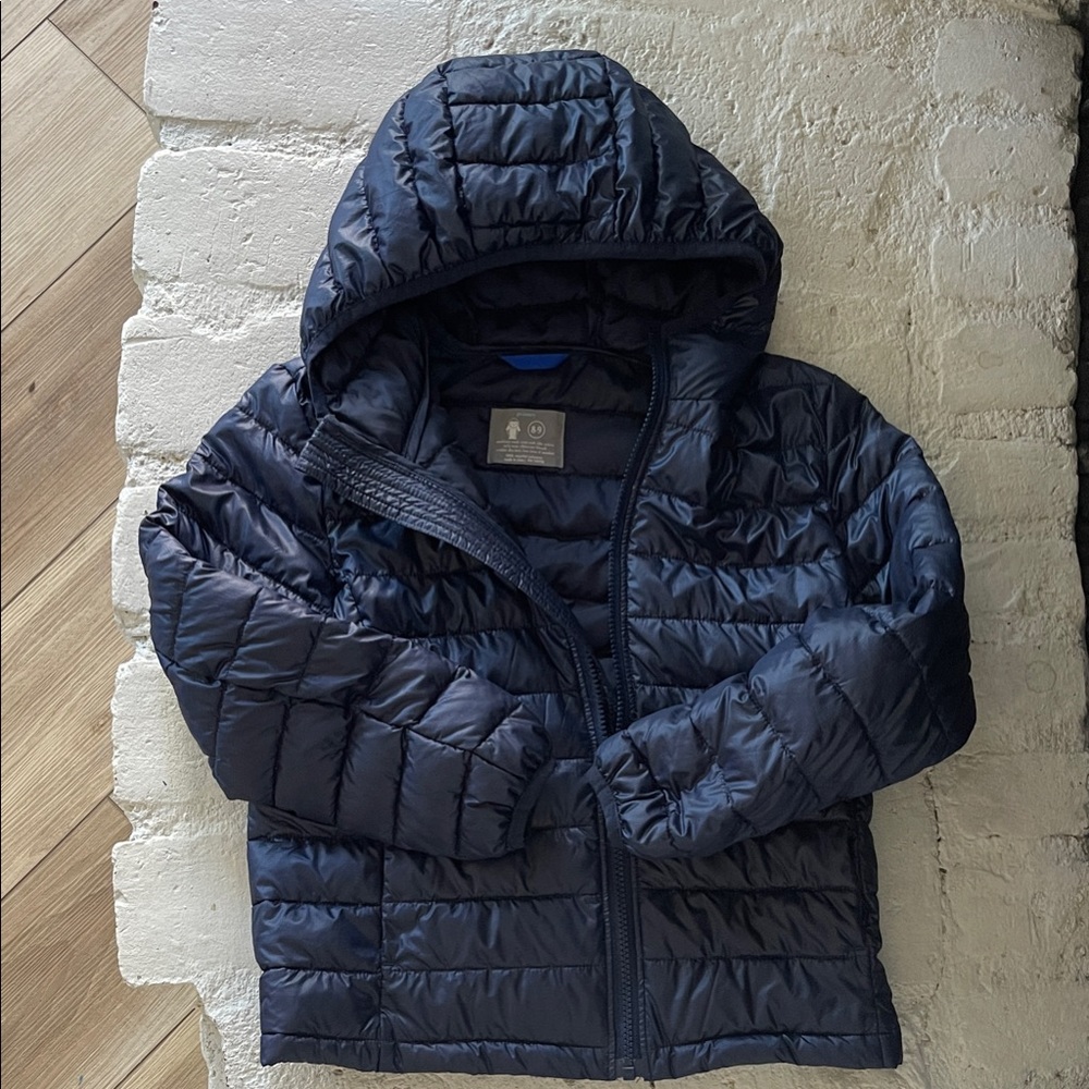 EUC Primary Lightweight Puffer Jacket - Navy
